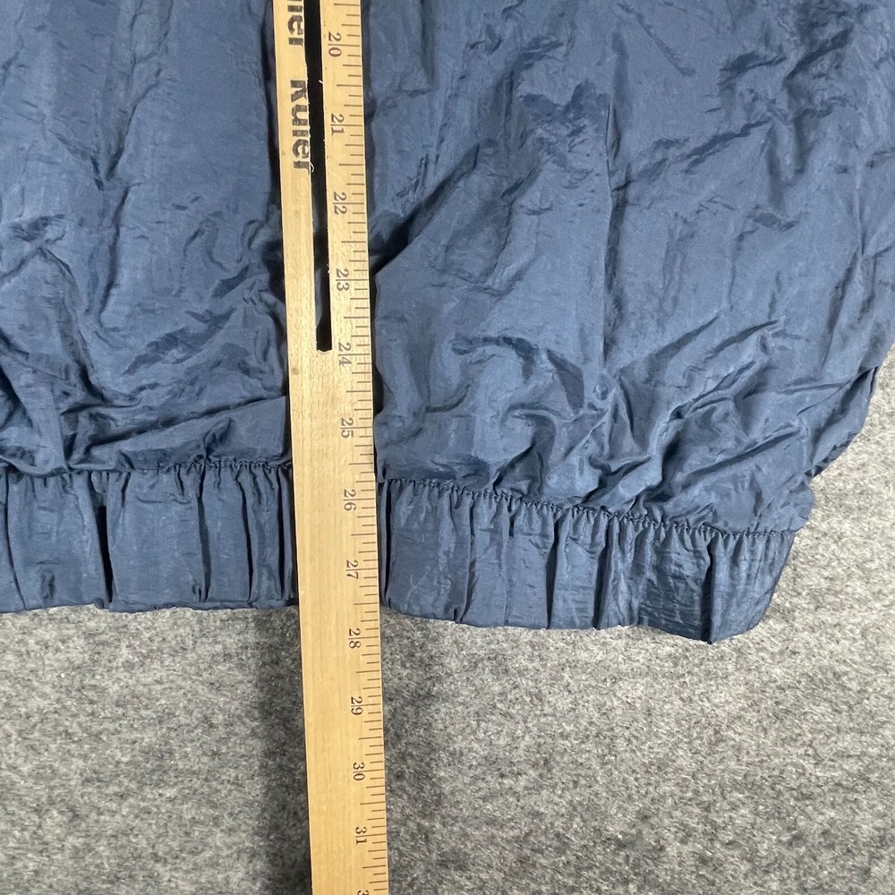 VTG Michigan Wolverines Jacket Mens XL Blue Pullover Windbreaker Football 90s - Picture 15 of 15